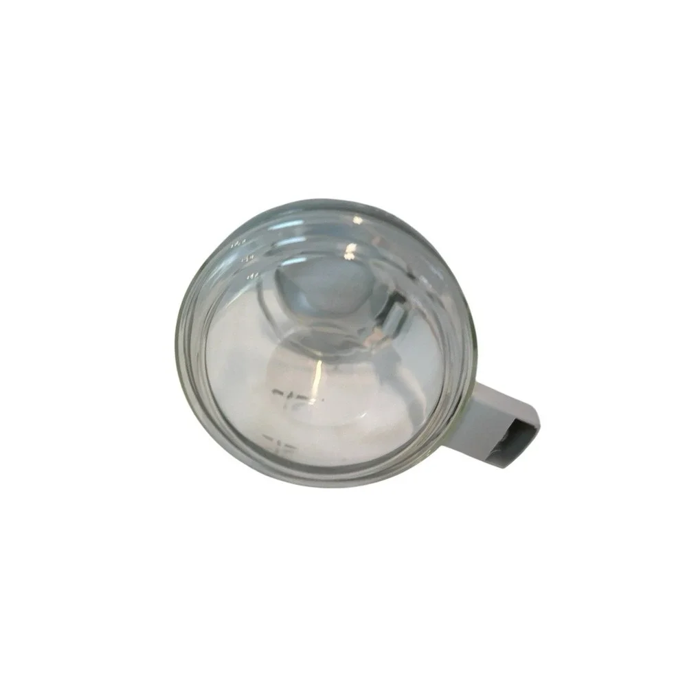 DeLonghi 4 Cup Replacement Glass Carafe - White